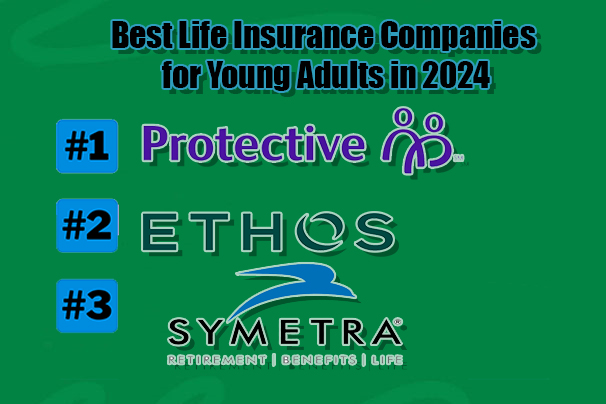 Best Life Insurance Companies for Young Adults in 2024