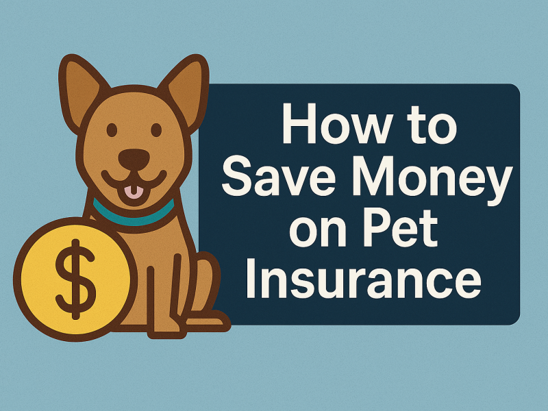 How to Save Money on Pet Insurance