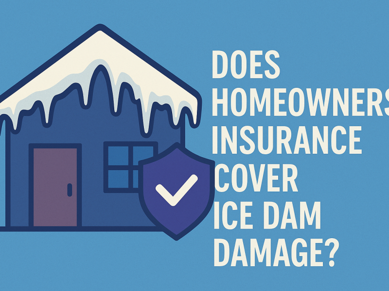 Does Homeowners Insurance Cover Ice Dam Damage?