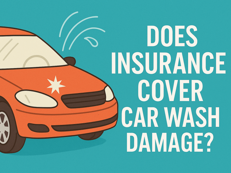 Does Insurance Cover Car Wash Damage?
