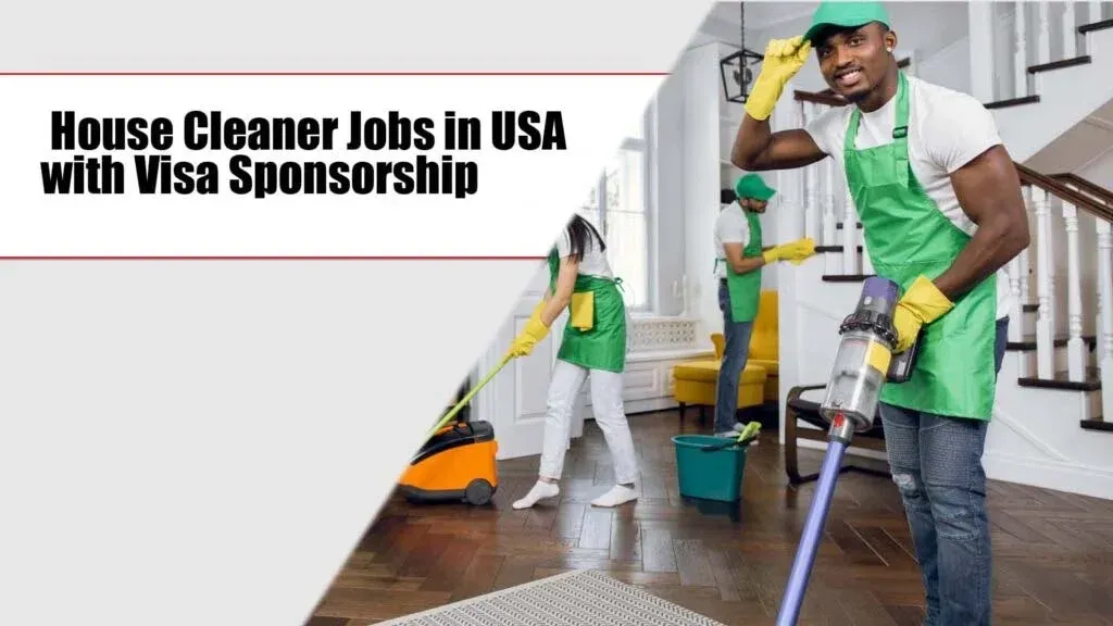 Night Shift Cleaning Job in the USA with Visa Sponsorship